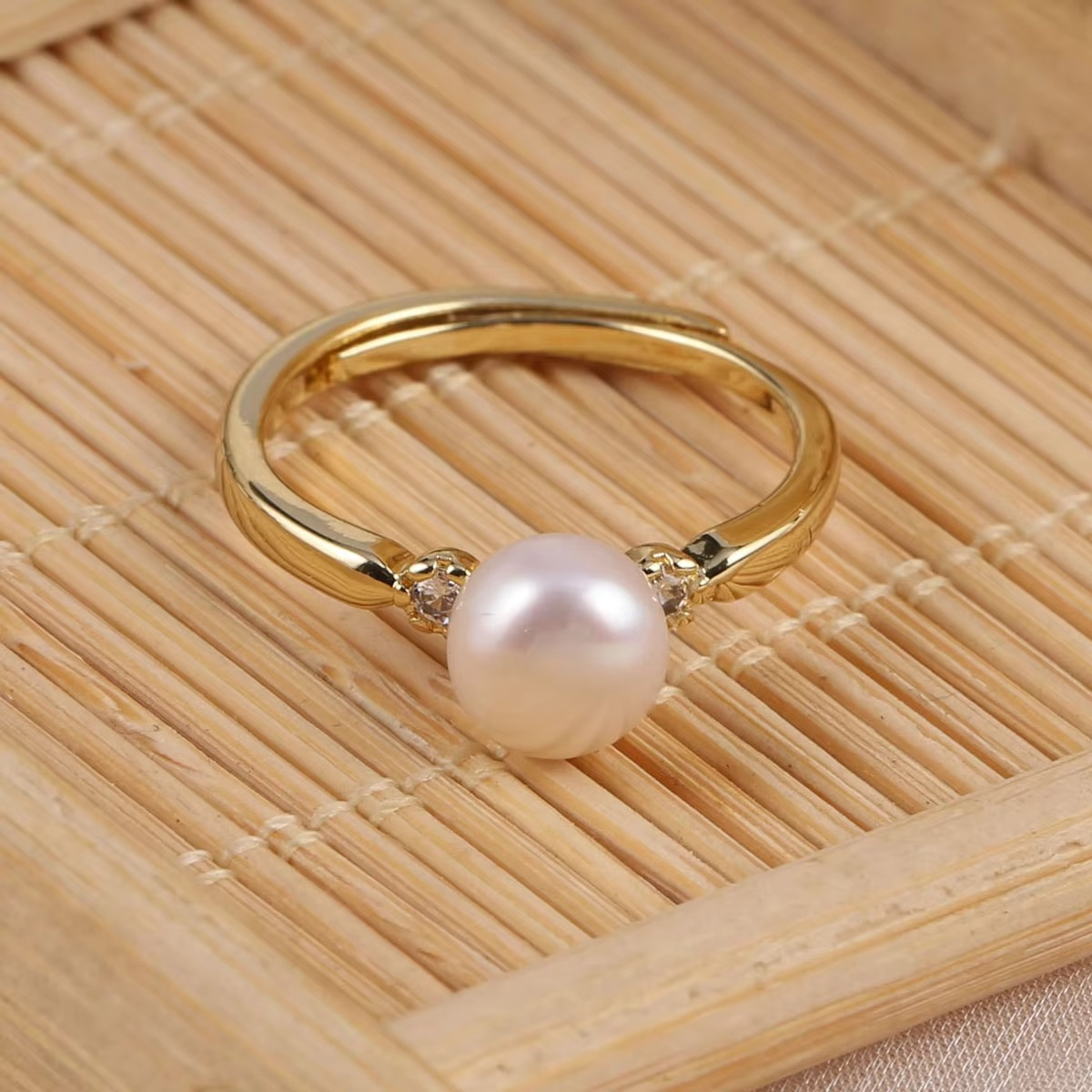 Natural Freshwater Pearl Rings
