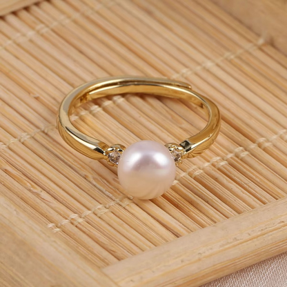 Natural Freshwater Pearl Rings