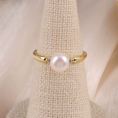 Natural Freshwater Pearl Rings
